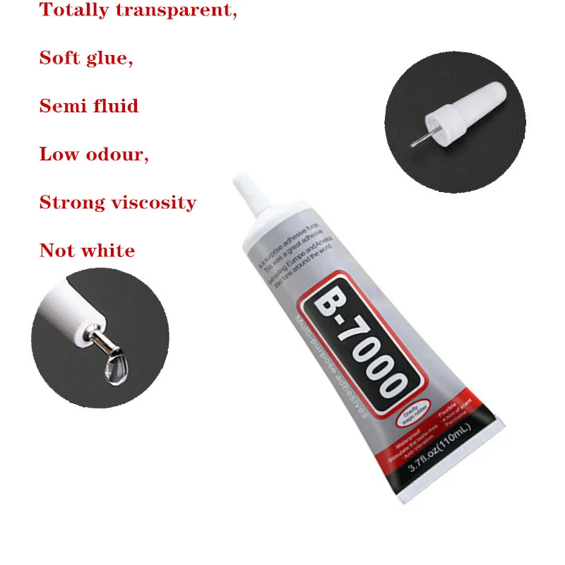 22 P B7000 502 Liquid Super กาวคุณภาพสูงเพชรเครื่องประดับโลหะการยึดเกาะที่แข็งแกร่งหนังหน้าจอสัมผัส DIY ซ่อม Cyanoacrylate