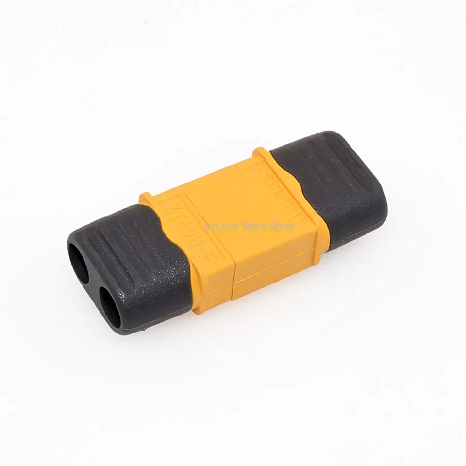 10 Uds 20 piezas conector Amass XT60H enchufe tipo bala XT60 con cubierta mejorada de funda XT60 hembra y macho chapado en oro para piezas RC