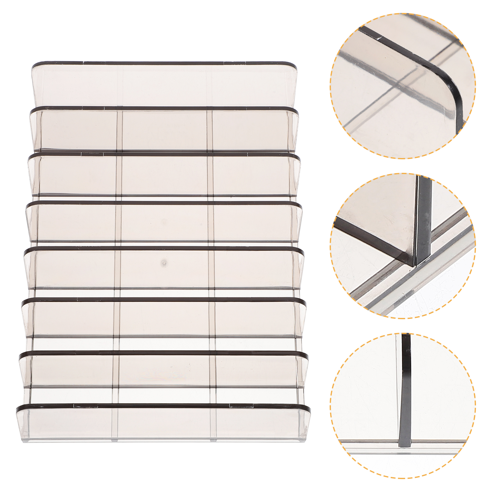 2-teiliges Karaffe-Geldtablett, Klassenzimmerorganisation und Aufbewahrung, Luftfritteuse-Tabletts für Schubladen