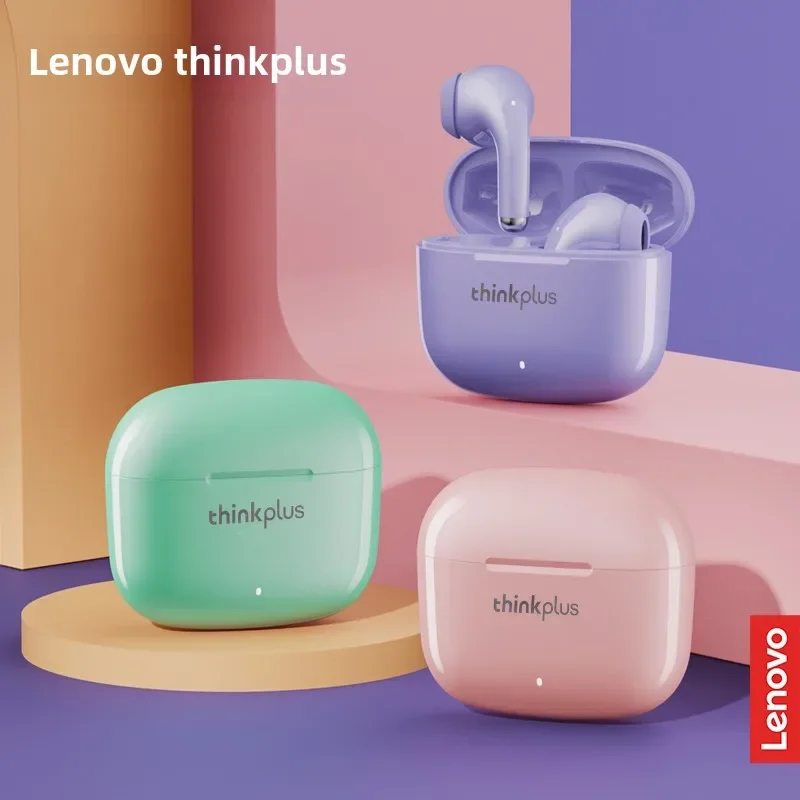Original lenovo lp40 pro tws fones de ouvido sem fio bluetooth esportes redução ruído controle toque 250mah fone ouvido