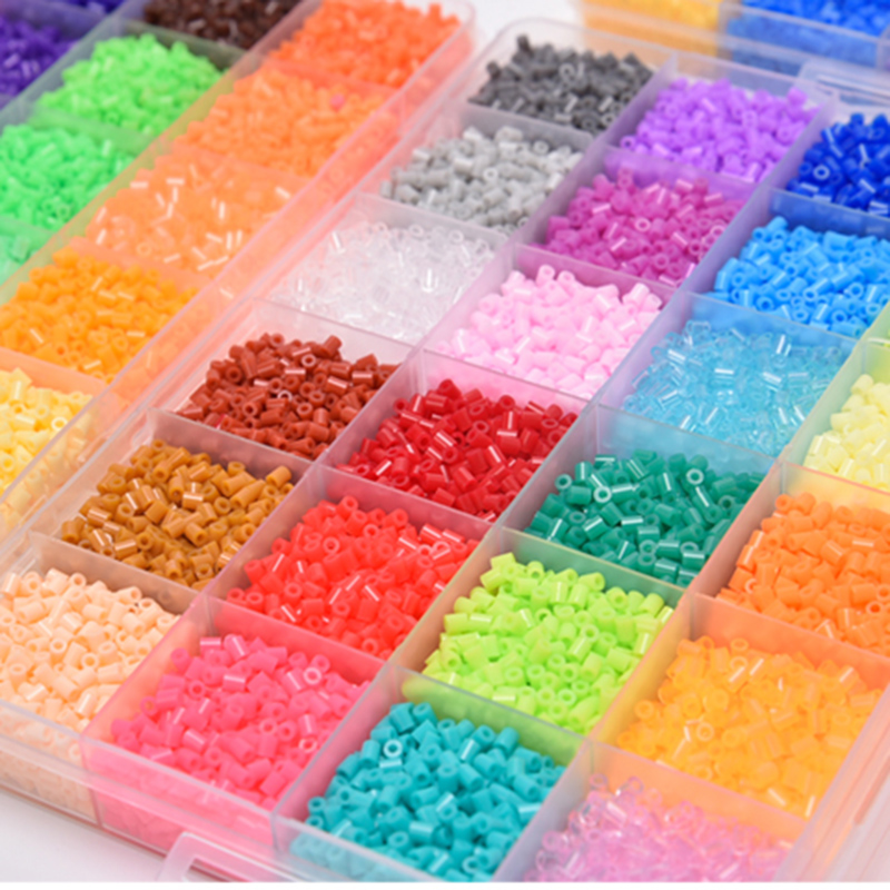 2.6Mm Perler Beads Hama Hạt Set 3D Câu Đố Hạt Sắt Đồ Chơi Trẻ Em Sáng Tạo Thủ Công Làm Bằng Tay Tự Làm Món Quà Hạt Cầu Chì Có lớn Pegboard