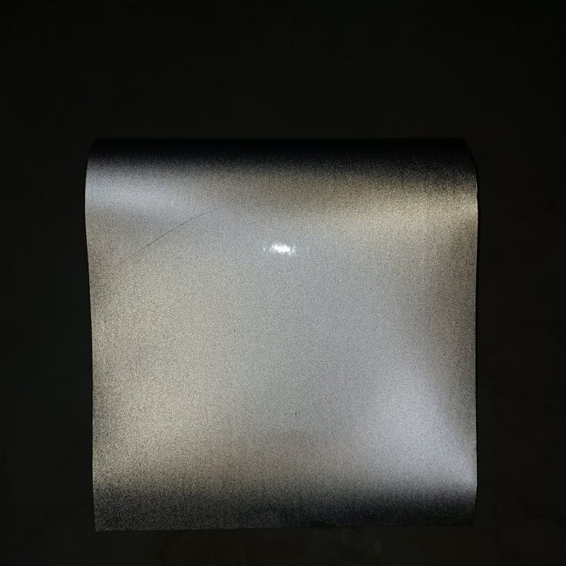 Smooth Black Reflective Sheeting Sticker High Light Reflector Film For Road Safety