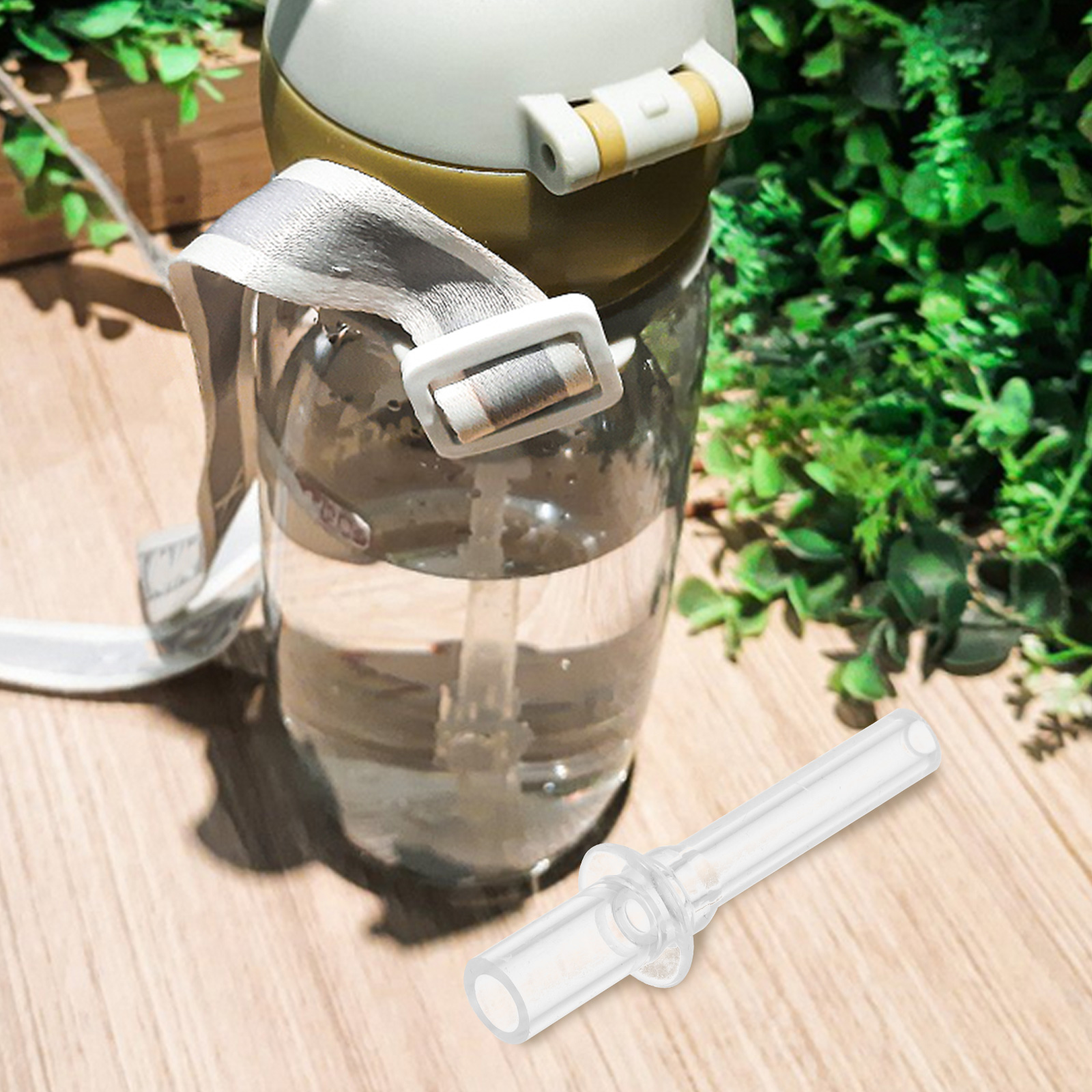 10 ชิ้น Spout Cup หัวเปลี่ยนขวดฟางเคล็ดลับสําหรับเด็กหลอดซิลิโคนฝาครอบขวดน้ําดื่ม Shot
