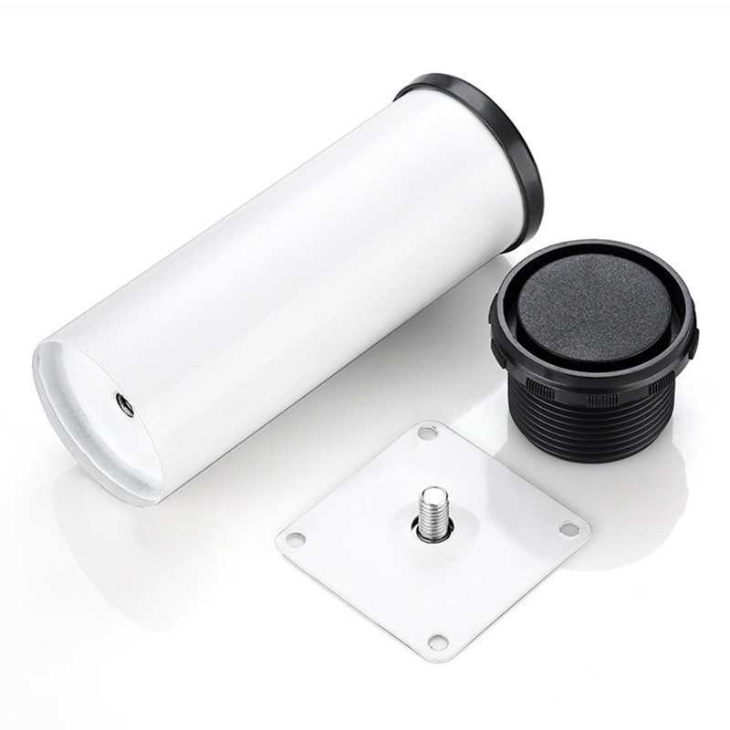 Muebles de acero inoxidable de 6CM-30CM, patas ajustables para gabinete, mesa de TV de café, patas para sofá cama, 1 Uds.