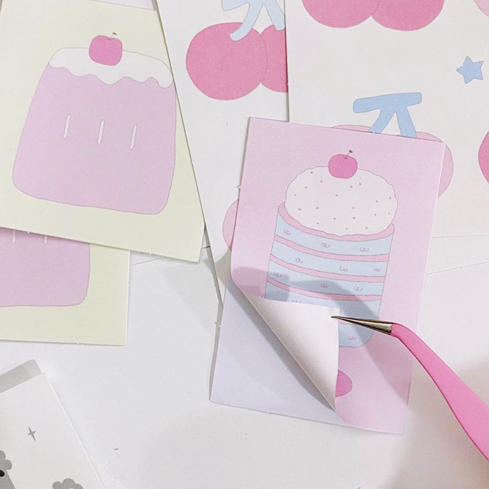 30 ピース文具ジャーナルプランナースケッチブックステッカー美的かわいい韓国デコシッカースクラップブック文具日記装飾