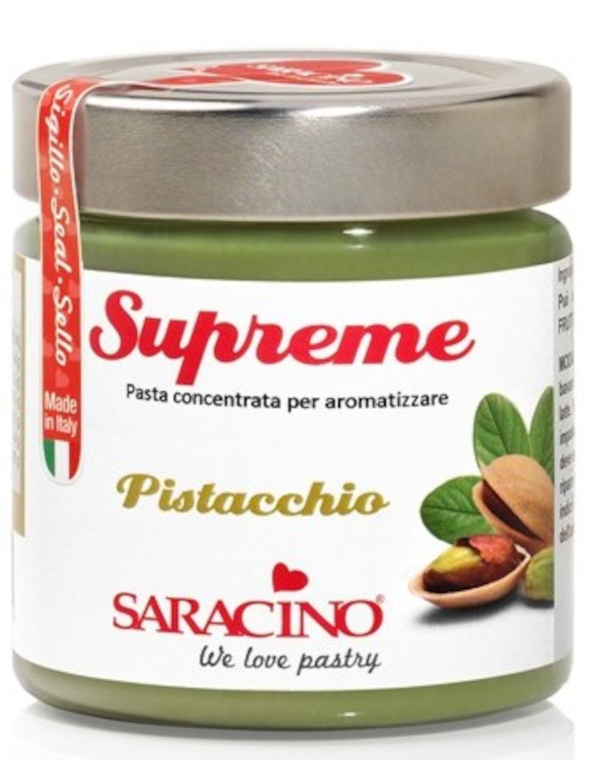 Pistazien kuchen paste Konzentrate pro Aroma tizzare Supreme Pistacchio 200g - Saracino