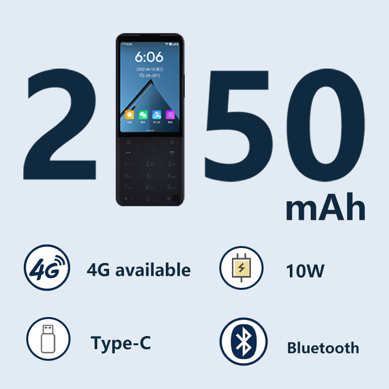 Qin F22 Pro compatible con Google versión MTK Helio G85 Wifi 3,54 pulgadas Octa Core Bluetooth 5,0 640*960 teléfono con pantalla táctil