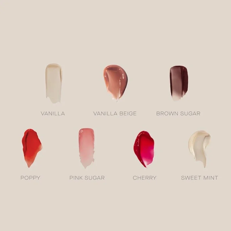 Letni Balsam do Ust Nawilżający Błyszczyk do Ust Efekt Lustra Lip Gloss Zapach Waniliowego Różowego Cukru Kawy Ciasta Szminka Transparentny Olejek do Makijażu