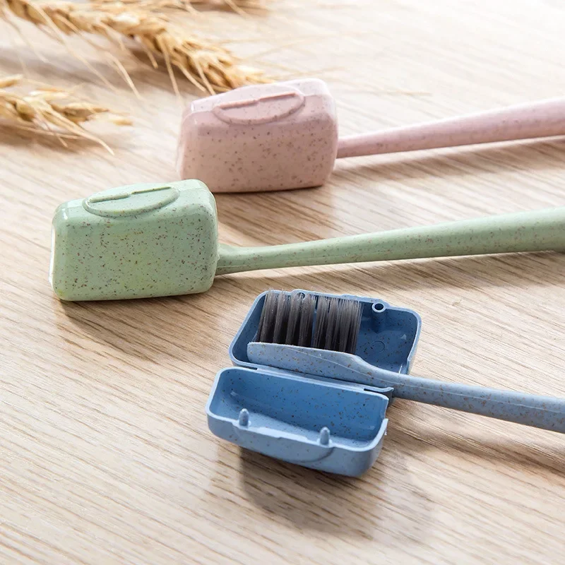 4 Uds. Cubierta portátil para cepillo de dientes, tapa para cepillo de dientes, viaje, senderismo, Camping, tapa para cepillo de dientes, soporte para cabezal, caja, accesorios de baño