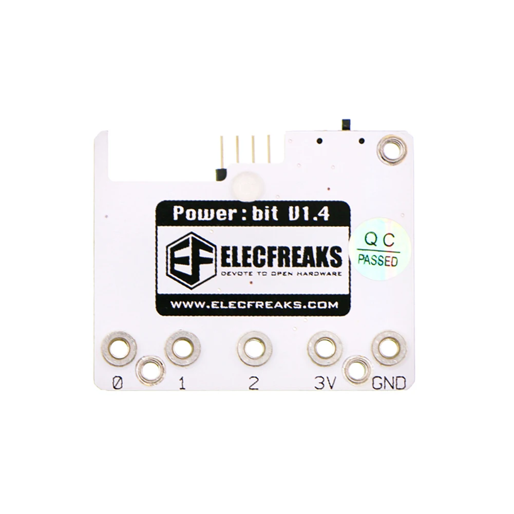 Elec freaks micro:bit power: bit extension board mit cr2025 knopf batterie für kinder mikrobit programm tragbare geräte uhr