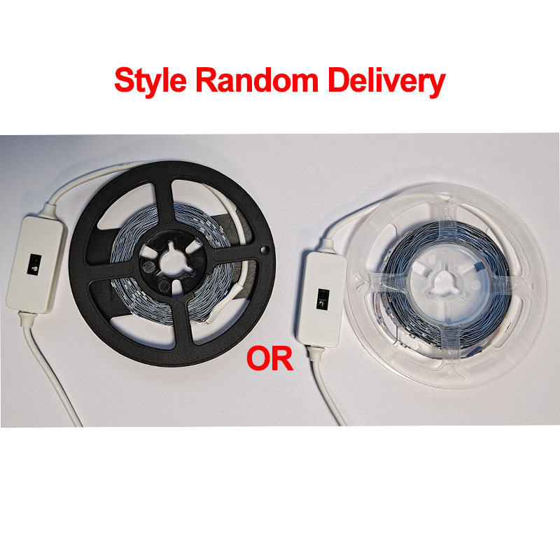 Striscia luminosa a LED USB Sensore di scansione manuale Luce 60 LED / m DC5V Striscia di luci flessibili per retroilluminazione impermeabile per scale Armadi Camera da letto