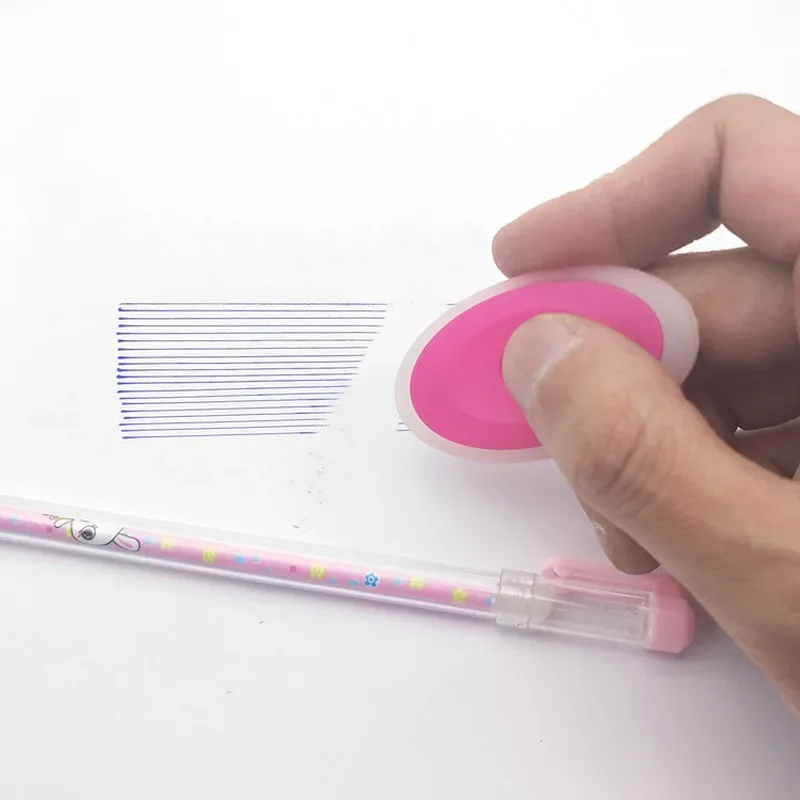 20 Chiếc Xong Xóa Được Gel Refill 0.35Mm Đen/Xanh Dương/Đỏ/Xanh/Tím/Cam Mực ma Thuật Viết Xong Xóa Được Bút Nạp Lại Trường Viết Tiếp Liệu