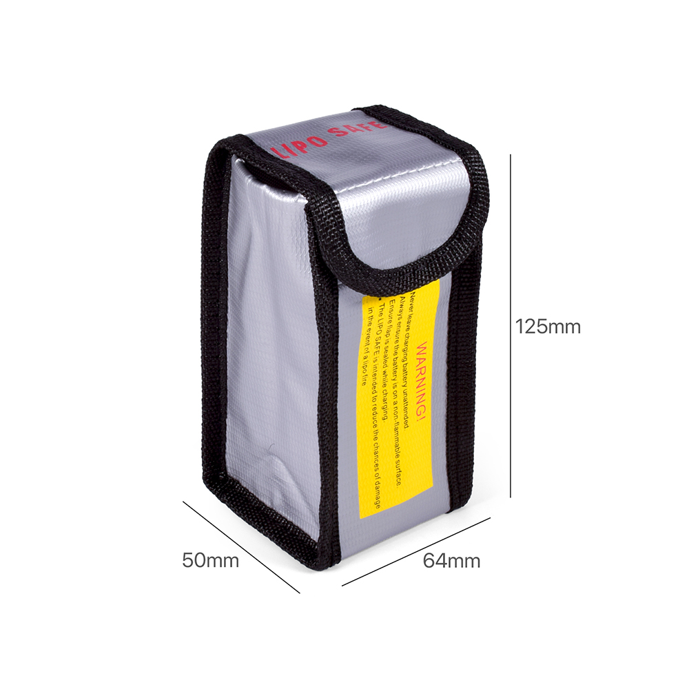 Lipo garde sac de sécurité ignifuge antidéflagrant Portable Lipo sac de sécurité pour RC FPV course Drone voiture batterie sûre