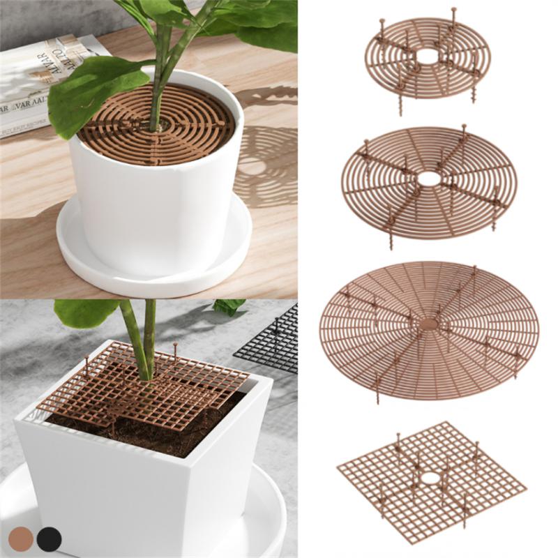 Protector de suelo con clavos para maceta, cubierta de seguridad para bebé, ratón, repele gatos, jardín y hogar