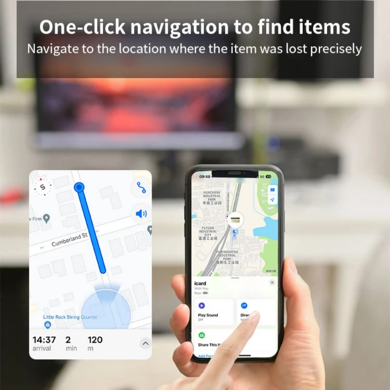 1/2/4szt Bluetooth GPS Tracker za pośrednictwem IOS Znajdź moją alternatywę aplikacji Tag dla Apple Airtag Anti-Lose Locator dla osobistych przedmiotów Zwierzęta domowe