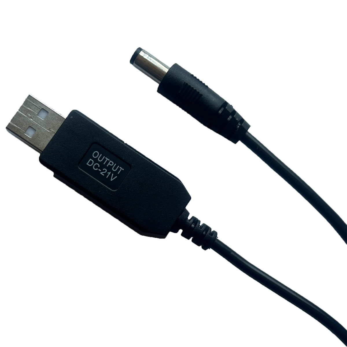 1pc 5V to 21V boost cable 21V battery dedicated charging cable DC interface USB adapter cable charger