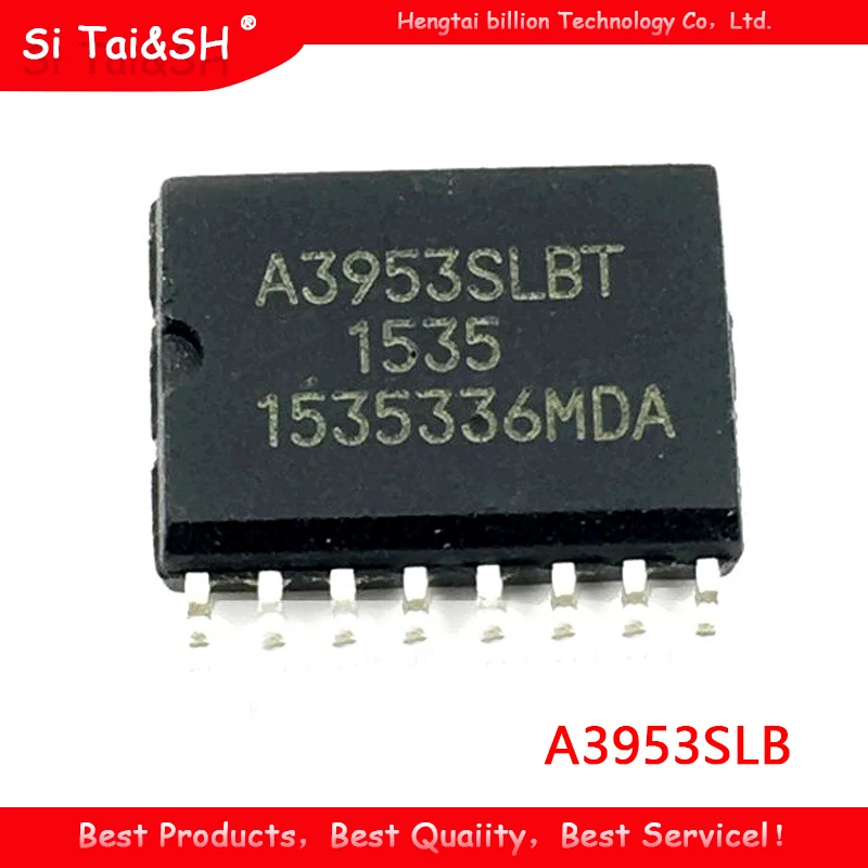 2 pz/lotto A3953 A3953SLB A3953SLBT custodia protettiva in plastica Nera Per SOP-16