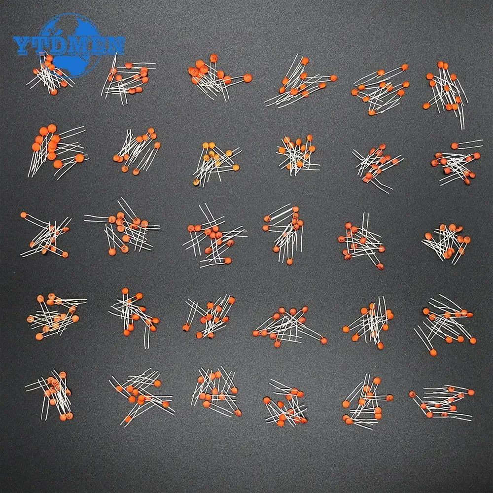 300-teiliges Keramikkondensator-Set, 2PF-0,1 UF, 30 Werte x 10 Stück Kondensator-Sortiment-Set