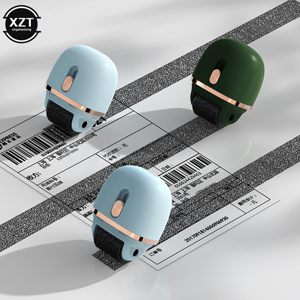 Stempelzegel Roller Diefstal Bescherming Roller Stempel Voor Privacy Vertrouwelijke Data Guard Uw Beveiliging Stempel Roller Privacy