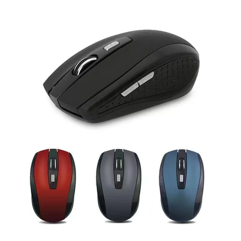 2,4g USB rote optische drahtlose Maus 6d für Computer Laptop Gaming Mäuse ergonomisch gestaltete drahtlose Maus