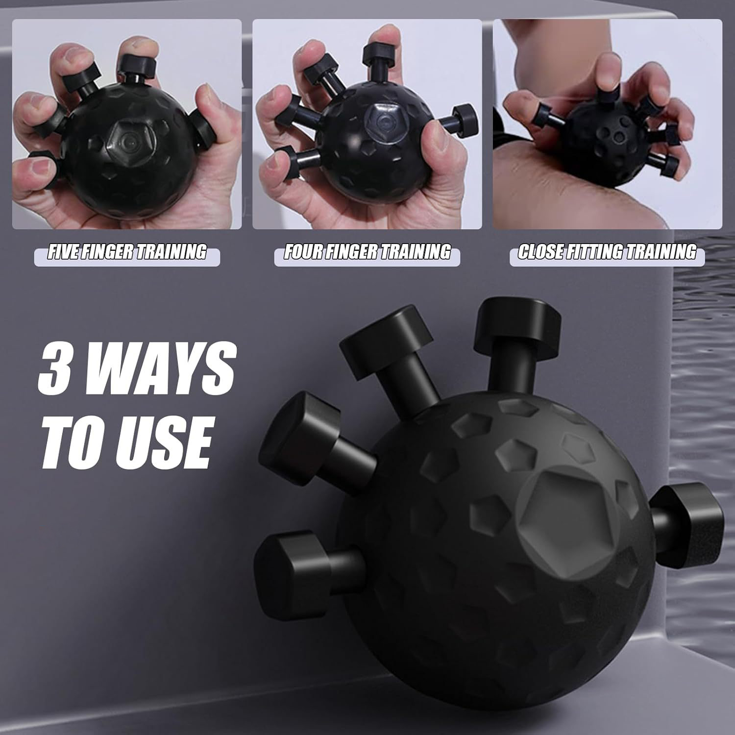 Finger press ball, grip ball, stuffer, exercise equipment, wrist finger strength circle grip device