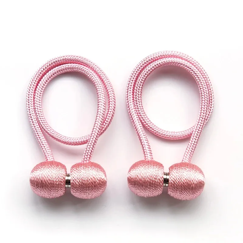 Correas para cortinas, hebillas de cuerda, hebillas para cortinas, cuerdas para almacenamiento de cortinas de cama, ganchos magnéticos para atar, accesorios 2 uds.