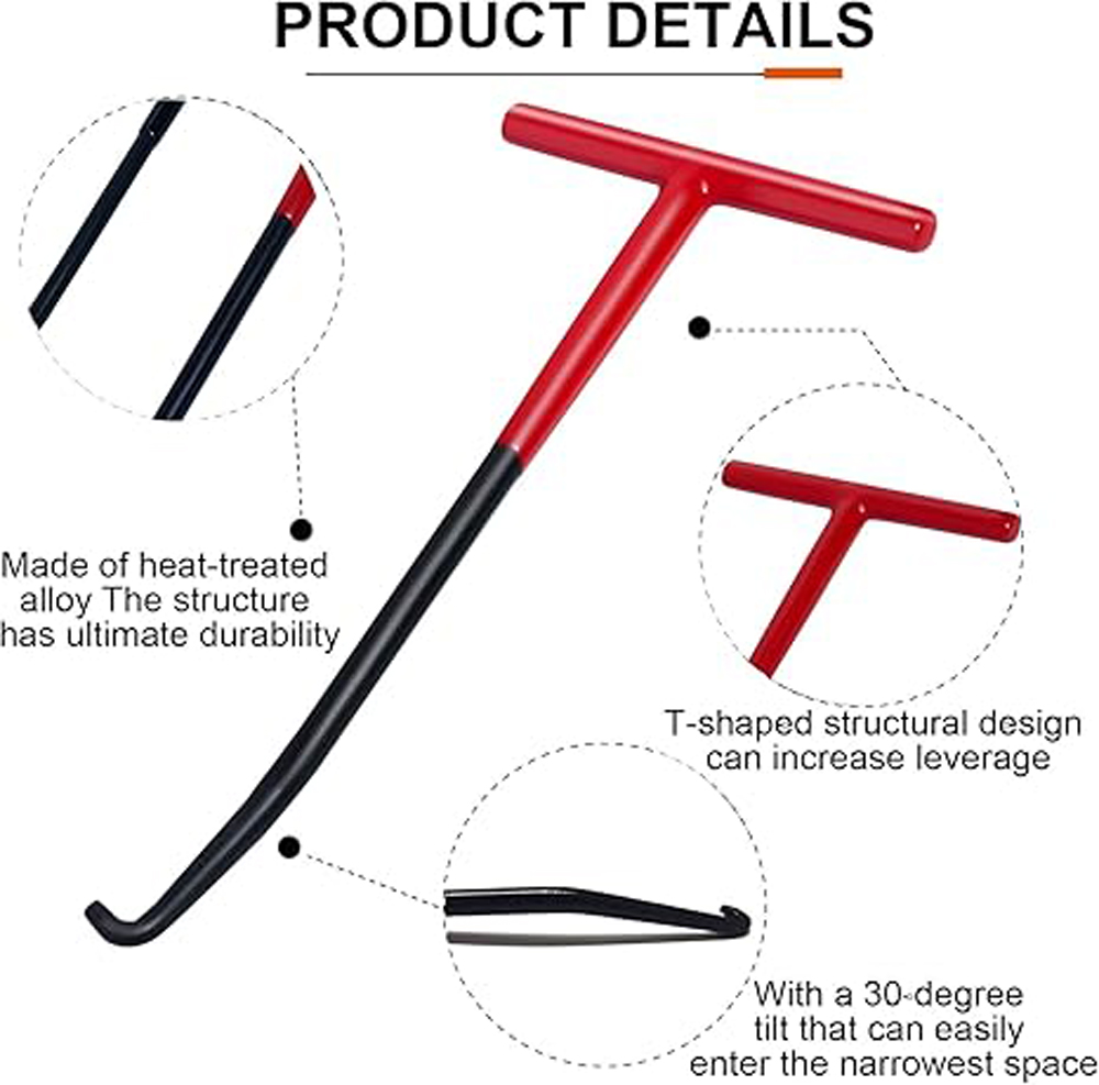 Exhaust Pipe Spring Hook, Exhaust Spring Puller Tool, Motorcycle Exhaust Pipe Spring Hook Handy Removal Tool Professional Repair