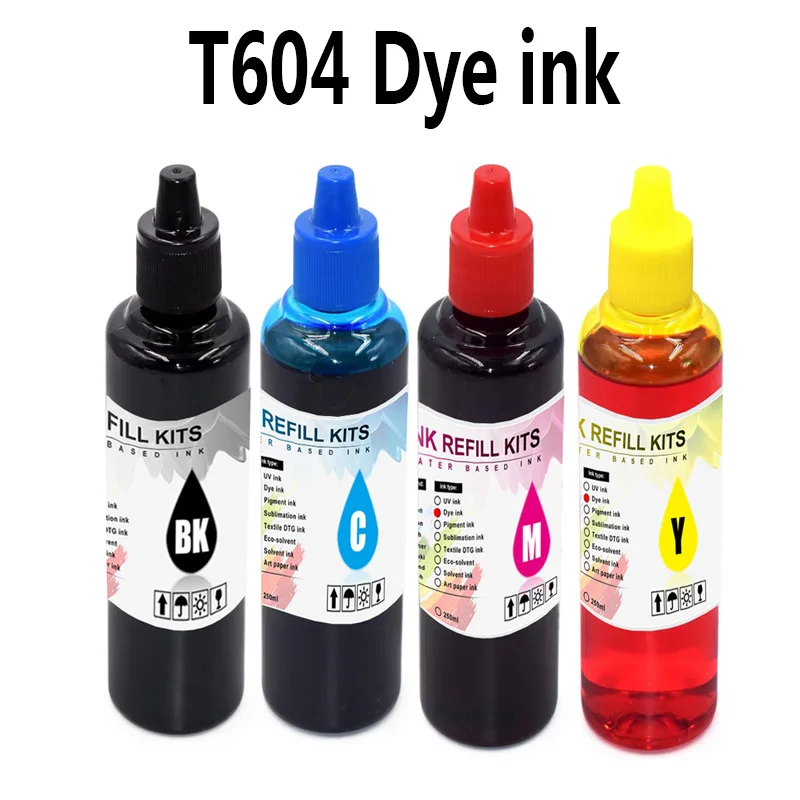 T604XL 604XL Nachfülltinte für Epson XP-2200 XP-2205 XP-3200 XP-3205 XP-4200 XP-4205 WF-2910 WF-2930 WF-2935 WF-2950 Drucker