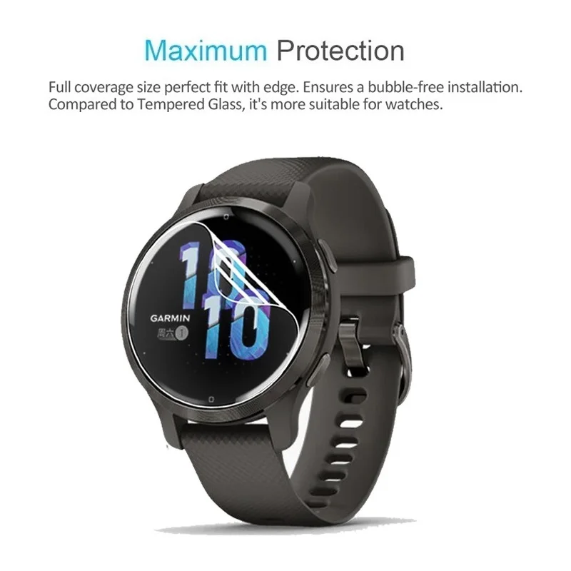 Protector Film for Garmin Venu 2 Plus 2S Screen Protector for Garmin Venu 2 Plus 2S 3 3S Film Foil Protection Not Tempered Glass