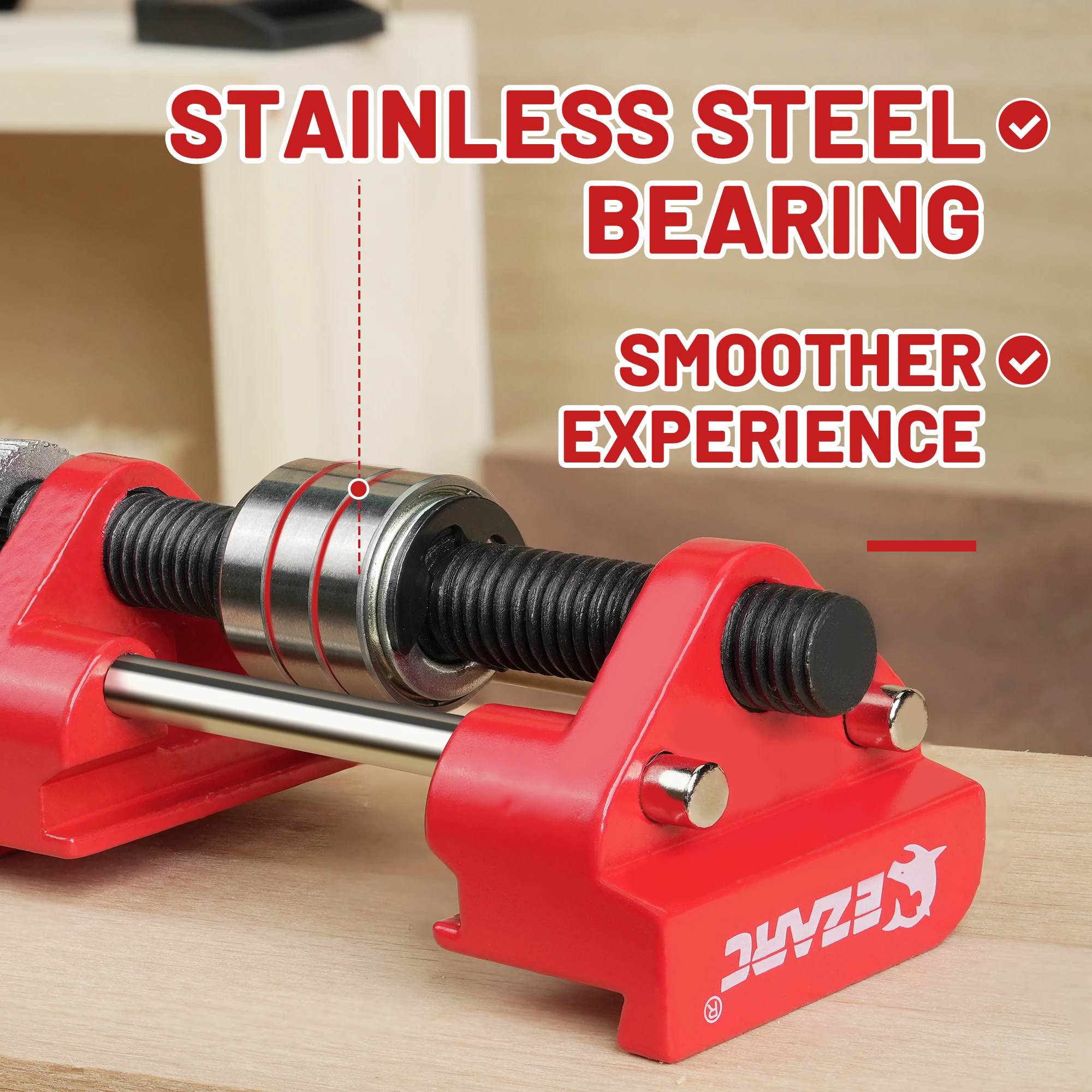 EZARC Honing Guide Tool, Sharpening Holder for Woodworking Fits Chisels 1/8” to 1-7/8”, เหมาะกับใบมีดกบ 1-3/8” ถึง 3-1/8”