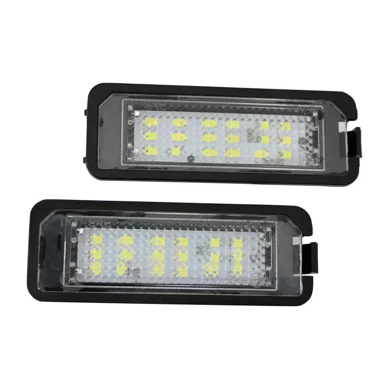 12v luzes da placa de licença do carro lâmpada led acessórios automóveis para vw golf 4 5 6 7 mk4 mk7 passat cc scirocco skoda assento leon ibiza