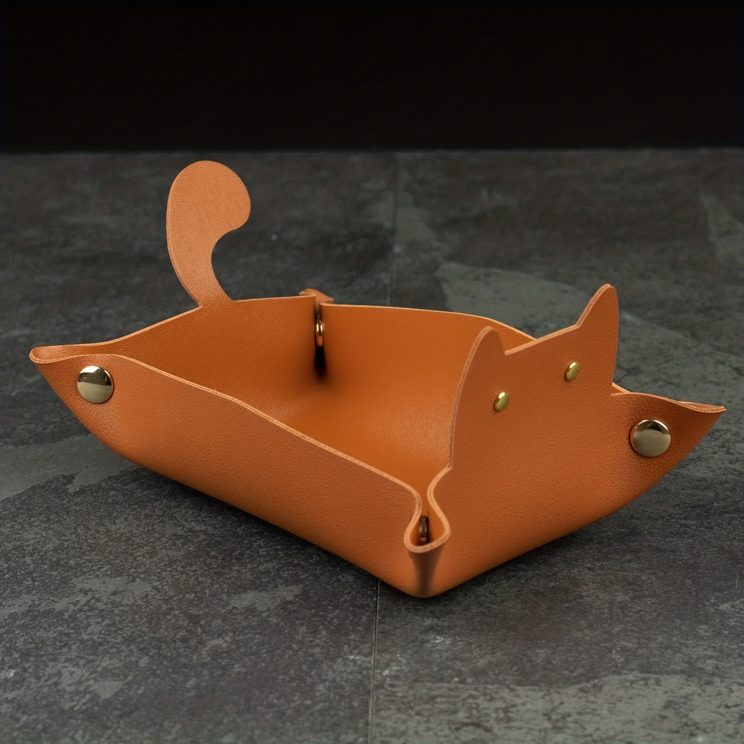 Cat Shaped Dice Tray for Dungeons and Dragons, Pathfinder DND RPG Accessory