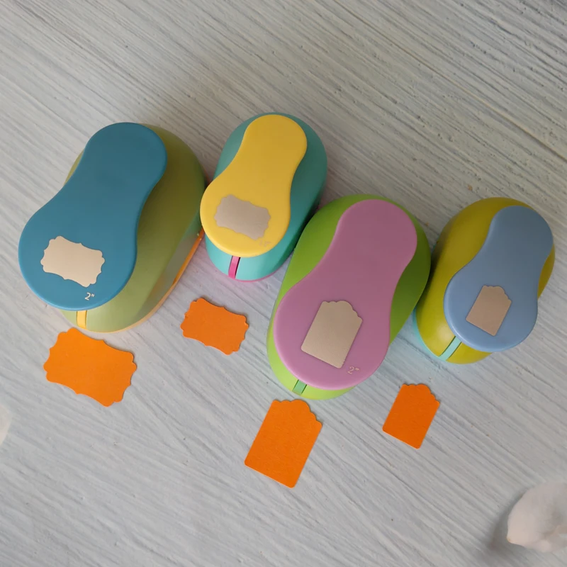 Kawaii Sinh Viên Bấm Lỗ TỰ LÀM Thủ Công Cắt Thẻ Nghề In Puncher 2 Thẻ Hình Puncher 2 inch 4-5cm Kích thước cắt