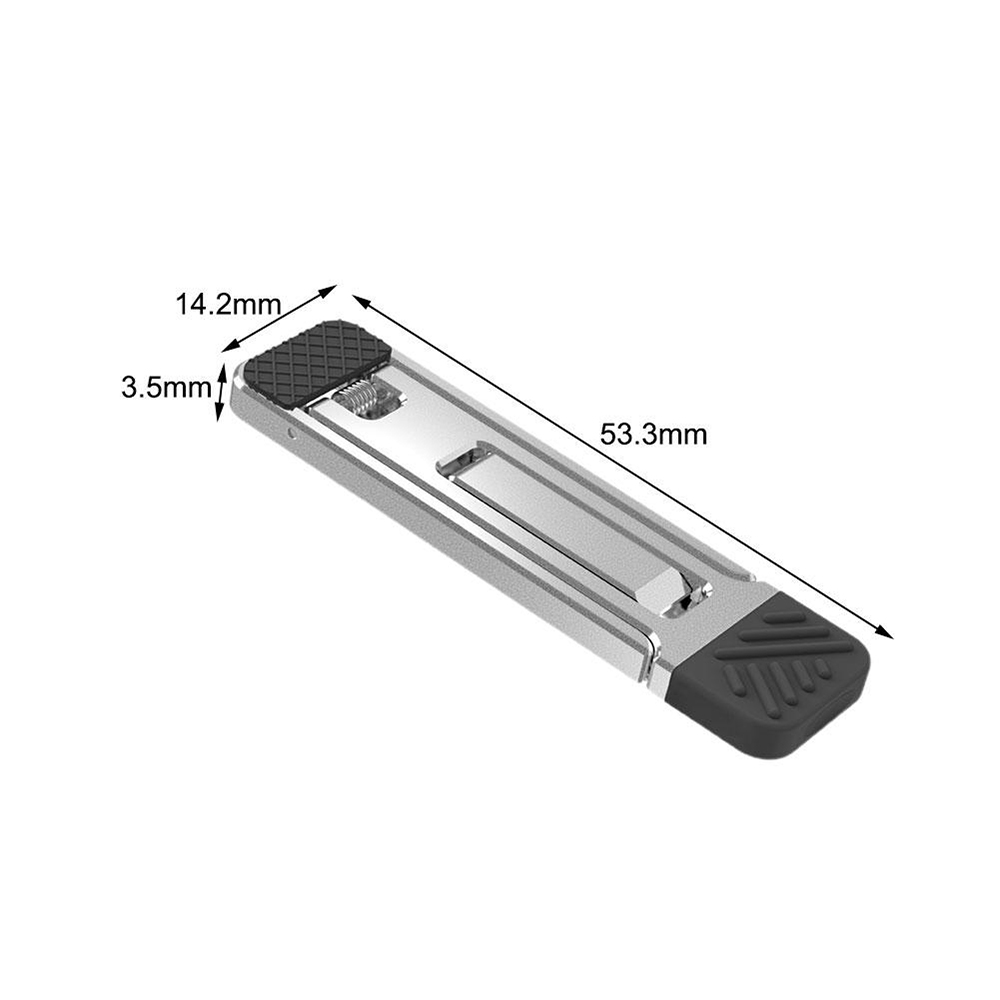 Xnyocn support pour ordinateur portable en alliage d'aluminium Mini support pliant 3 réglage de la hauteur support pour ordinateurs portables accessoires pour téléphone intelligent Macbook