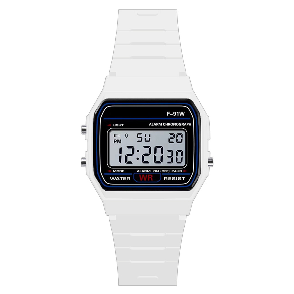 Relógio de luxo para homem e mulher relógio de pulso digital cronômetro luminoso com data semana original à prova dwaterproof água presentes para o amor