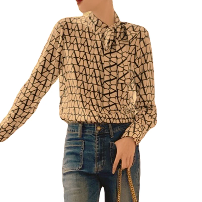 Модные женские блузки Новое поступление женских рубашек Топы Blusas Mujer