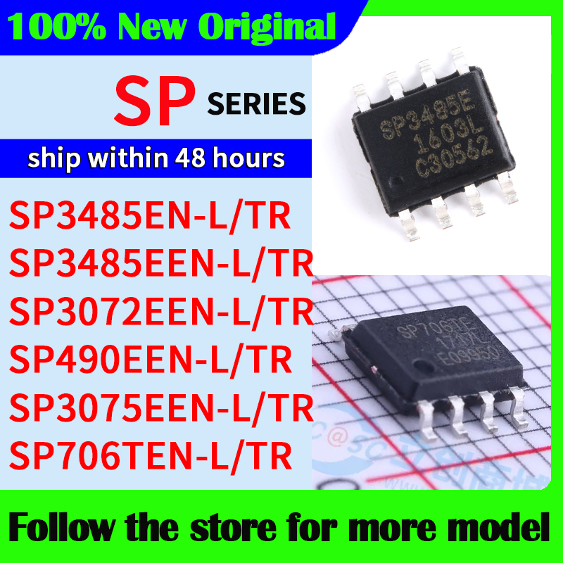5 шт./лот SP3485EN-L/TR SP3485EEN-L/TR SP3072EEN-L/TR SP490EEN-L/TR SP3075EEN-L/TR SP706TEN-L/TR SP4533 Высокое качество, новинка
