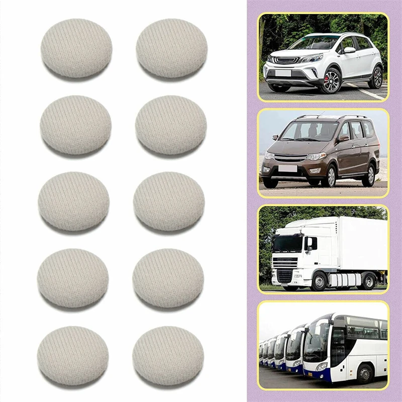 Fixations de Toit de Voiture, Grille de Toit, Réparation de Chute, Fiches de Plafond Intérieures de Voiture, 60 Pièces