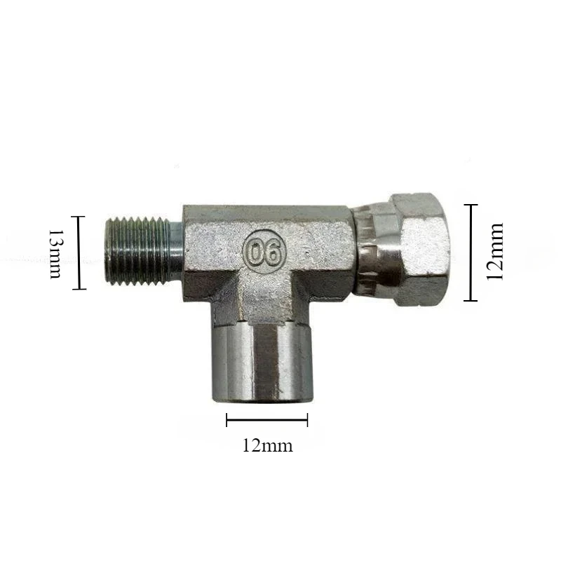 Manometro per giunto a T Spruzzatore airless ad alta pressione Accessori per spruzzatore universali adatti per la verniciatura Grao Wagner Titan