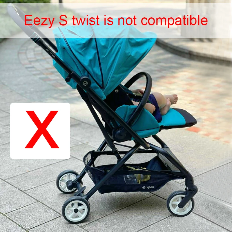 Pram Bánh Xe Tương Thích Cybex Eezy S + Tặng Bộ 2 Xe Đẩy Trước Hoặc Phía Sau Bánh Xe Với Vòng Bi Xe Đẩy Phần Cho Bé hộp Đựng Phụ Kiện
