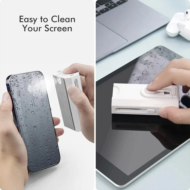 8-in-1-Tastatur-Reinigungsset, Kopfhörer-Reinigungsbürste für AirPods, Computer, Tablet, Laptop, TV, Bildschirm, Handy-Reinigungswerkzeuge