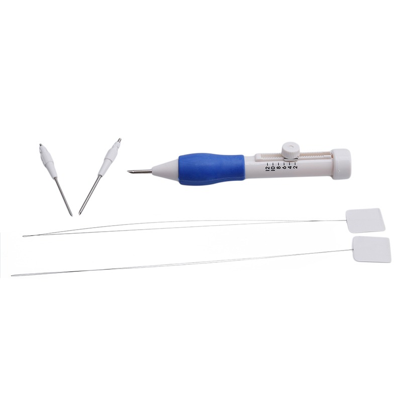 Stickerei Punch Nadel Kit Nähen Werkzeug Set Magie Stickerei Nadel Stift Weben Werkzeug Stricken DIY Nähen Werkzeuge