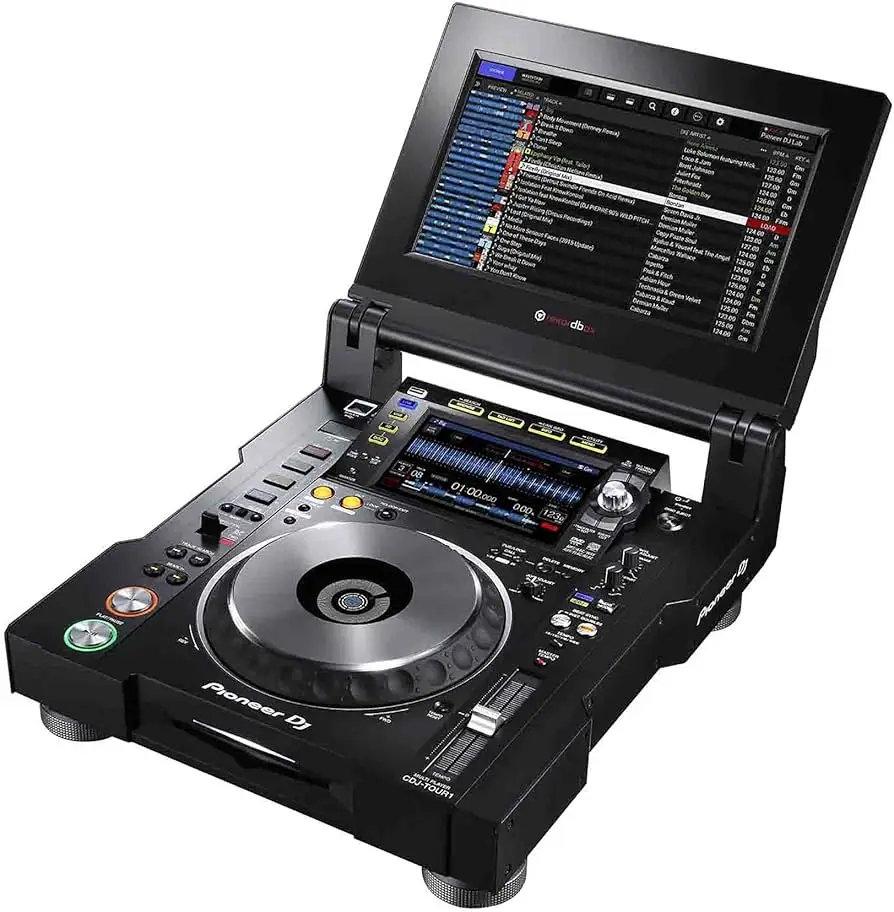 TOPVERKOOP Pioneer CDJ-TOUR1 multispeler met uitklapbaar touchscreen