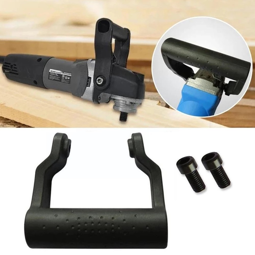 Mango auxiliar antideslizante que absorbe los golpes, mango de 8mm para amoladora angular tipo 100, manijas de pasamanos