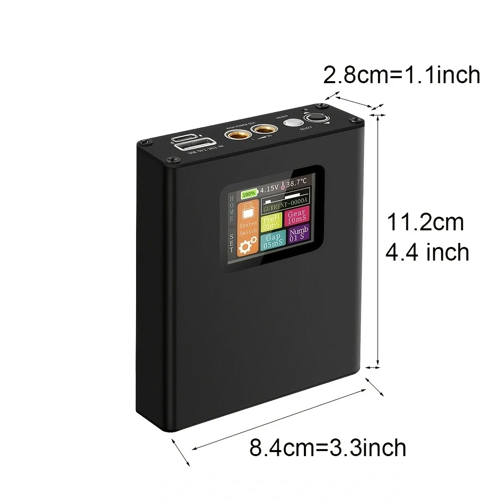 Mini máquina de soldador a ponto ajustável, soldagem a ponto portátil, 30 engrenagens, carga rápida, 0.15mm, bateria 18650, 2.1A