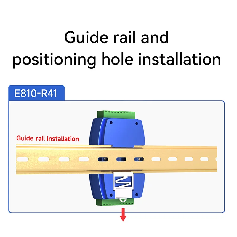 RS485-Hubs, fotoelektrische Isolierung, industriell, DC 8–28 V, CDEBYTE E810-R-Serie, ESD-Schutz, Strom- und Signalisolierung