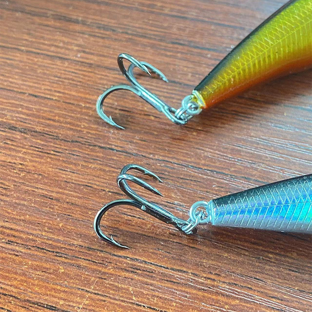 1 Uds. Señuelo de Pesca con lápiz que se hunde Wobblers 5cm 3,5g Mini plantilla de cebo duro de Metal Artificial ojos 3D Pesca aparejos de Pesca de trucha