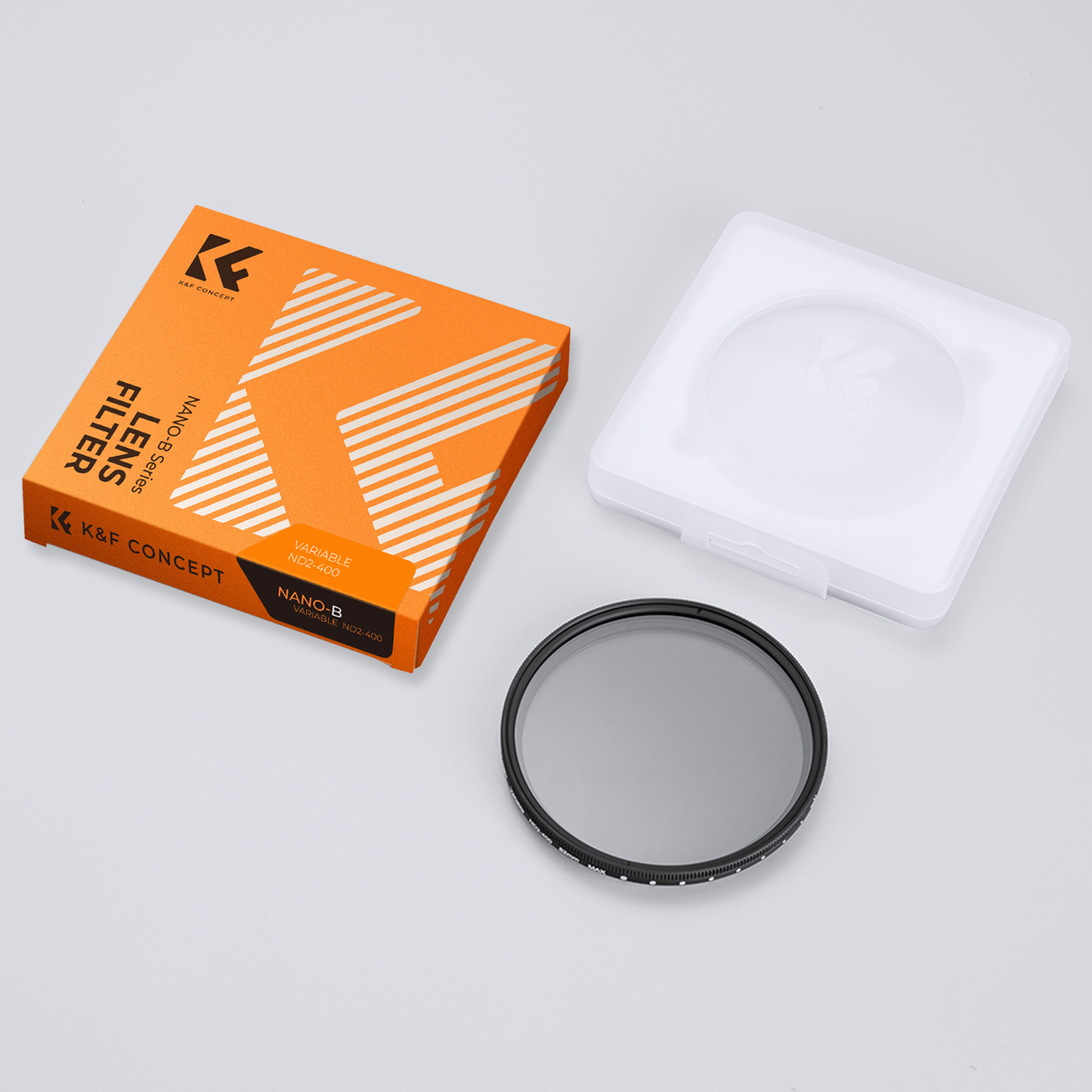 K&F Concept 67mm Filtro ND Variable 58mm 82mm ND2 ND400 9 Paradas Serie B 37mm 40,5mm 43mm 46mm 49mm 52mm 55mm 77mm 62mm 72mm