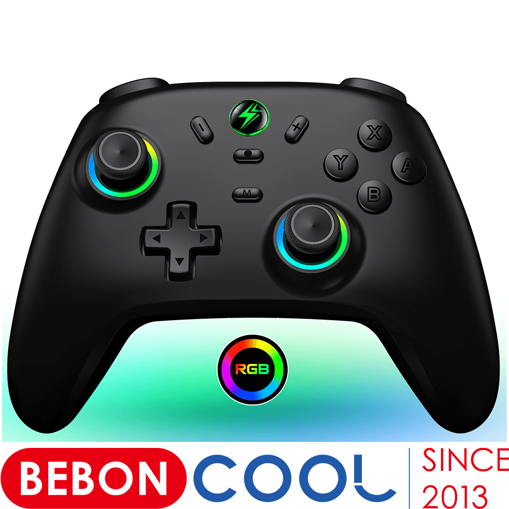 Baboncool controlador sem fio com efeito hall para nintendo switch oled/lite/android/ios console pro gamepad pc pro gamepads