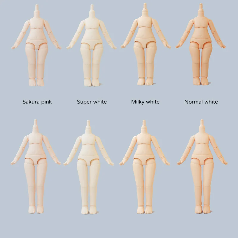 YMY 2nd Thế Hệ Búp Bê Cơ Thể Ob11 Búp Bê Hình Cầu Removeable Khớp Body Búp Bê Cho Đồng Xu, GSC Molly, obitsu 11 Hình Nendoroid Đầu